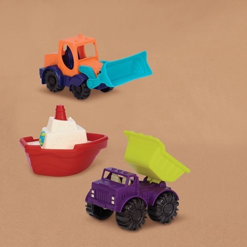 B. Toys zestaw 3 minipojazdów