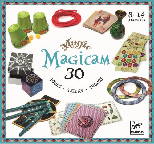 Djeco Zestaw 30 magicznych sztuczek Magicam