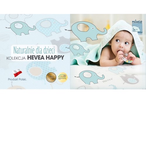 Materac lateksowy Hevea Happy Baby Drive 100/100