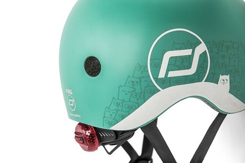 SCOOTANDRIDE Kask dla dzieci 1-5 Forest Owl xxs-s