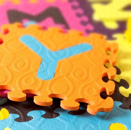 B.Toys MATA PIANKOWA puzzle z alfabetem