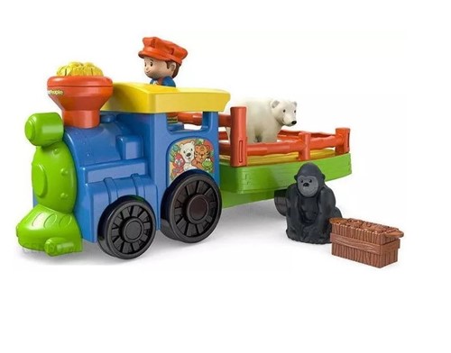 Fisher Price Little People Pociąg ze Zwierzakami