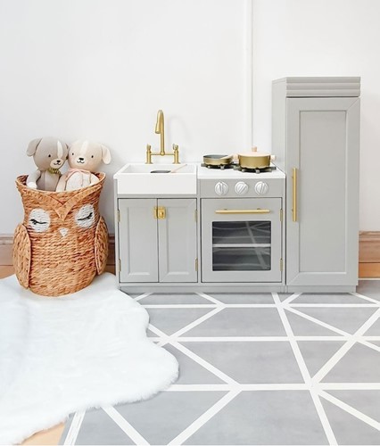 TODDLEKIND Mata do zabawy piankowa Nordic Grey