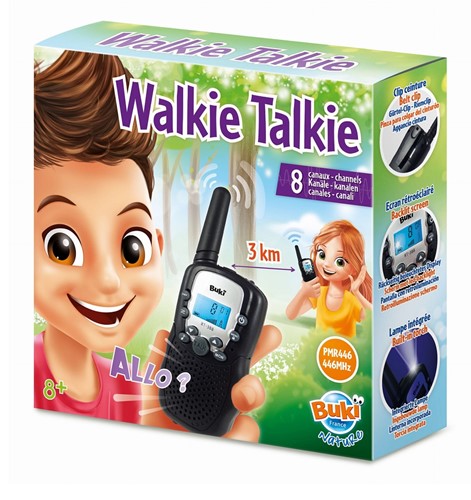 Buki WALKIE-TALKIE zasięg 3 km