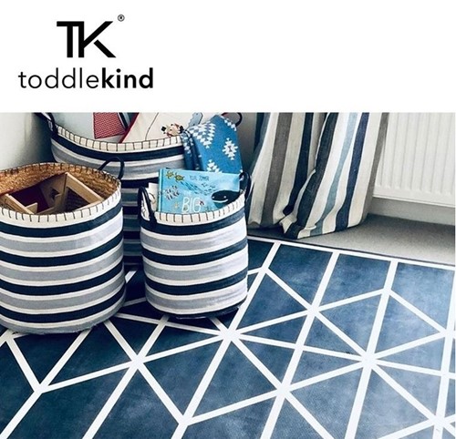 TODDLEKIND Mata do zabawy piankowa Nordic Blue