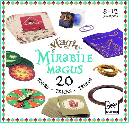 Djeco Zestaw 20 magicznych sztuczek Mirabile