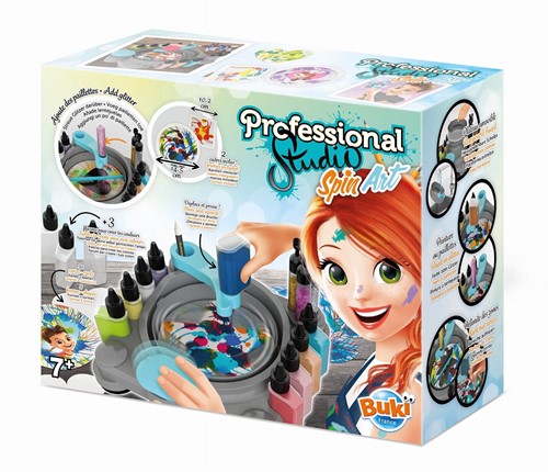 Buki Professional Studio MALOWANIE SPIN ART - zabawka plastyczna