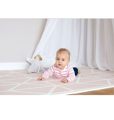 TODDLEKIND Mata do zabawy piankowa Nordic Pink