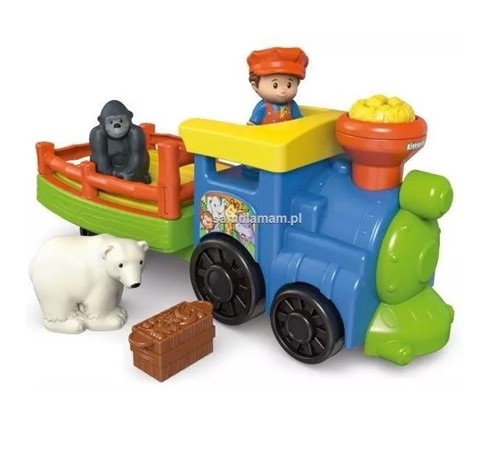 Fisher Price Little People Pociąg ze Zwierzakami