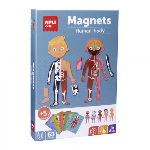 Apli Kids Magnetyczna układanka Ciało człowieka