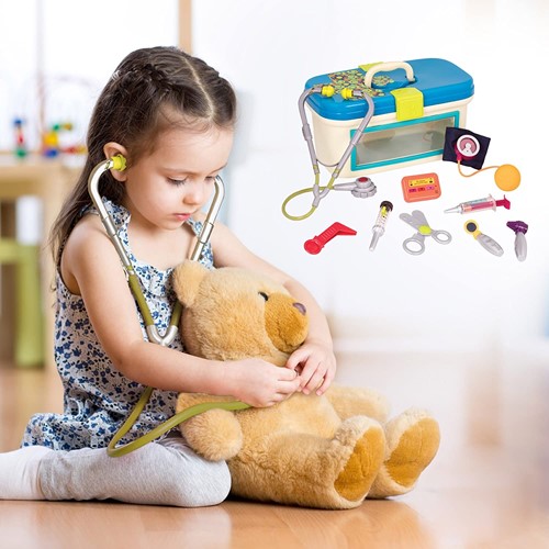 B. Toys Deluxe zestaw lekarski dla małych dzieci