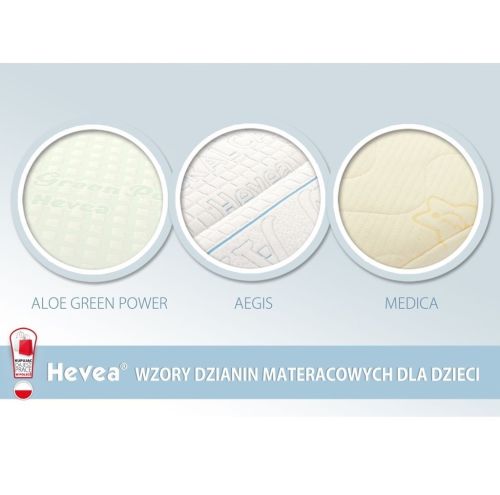 Materac lateksowy Hevea Baby 120/60 Medica