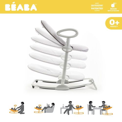 Beaba Bouncer Up&Down III Leżaczek grey