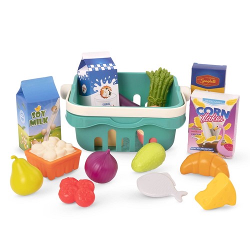 B. Toys koszyk na zakupy z artykułami spożywczymi