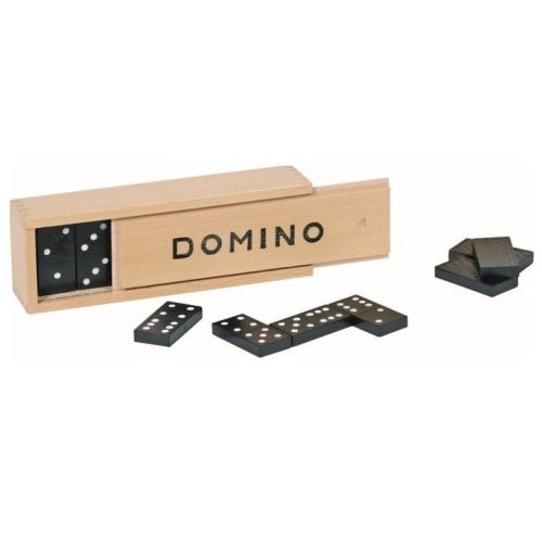 Goki Domino w drewnianym pudełku