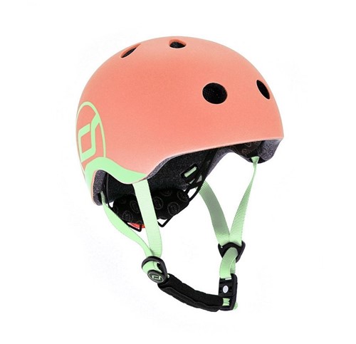 SCOOTANDRIDE 2w1 Jeździk hulajnoga i kask peach