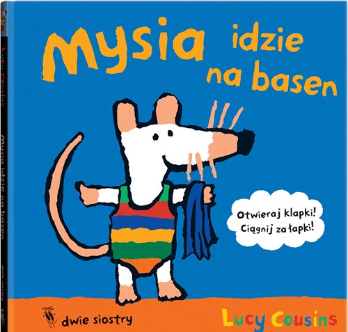 Dwie Siostry książka Mysia idzie na basen