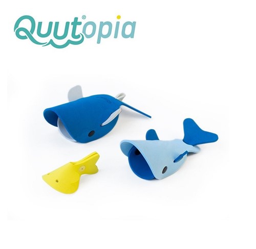 QUUT Zestaw puzzli piankowych 3D Quutopia Wieloryby