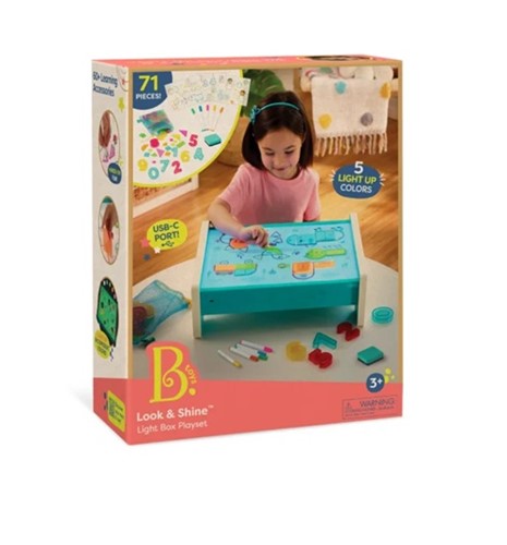 B. Toys edukacyjny podświetlany stół do rysowania interaktywny