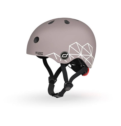 SCOOTANDRIDE  Kask XXS-S dla dzieci 1-5 lat Brown 