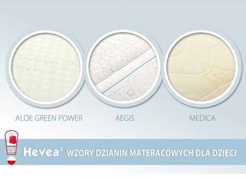 Materac piankowy Hevea Duo Activia 140/70 medica