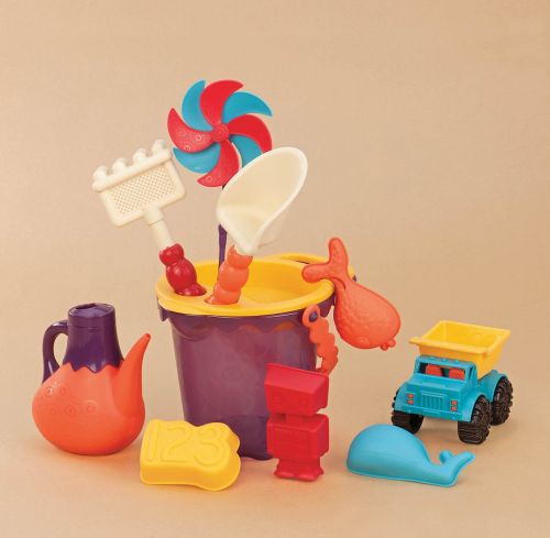 B. Toys Zestaw akcesoriów plażowych w torbie red