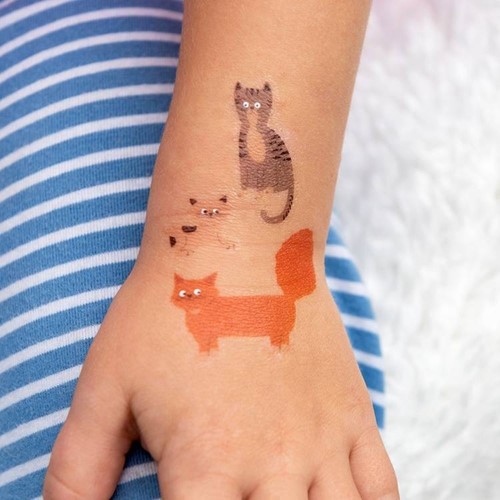 Djeco Tatuaże zmywalne dla dzieci Koty