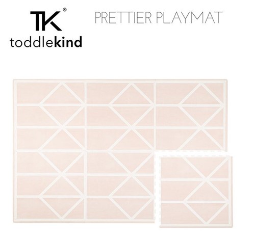 TODDLEKIND Mata do zabawy piankowa Nordic Pink