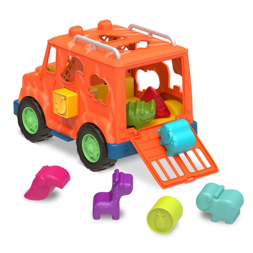 B. Toys Ciężarówka SAFARI z klockami SORTER