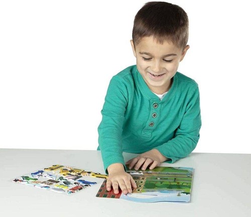 Melissa & Doug naklejki wielokrotnego Pojazdy 