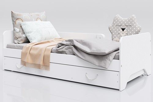 Łóżko ROOKIE dla dzieci i młodzieży 160X80 z materacem i szufladą