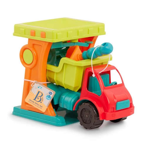 B. Toys zestaw do przesiewania piasku z autem i łopaktą