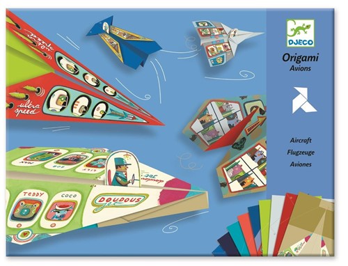 Djeco Origami zestaw Samolot