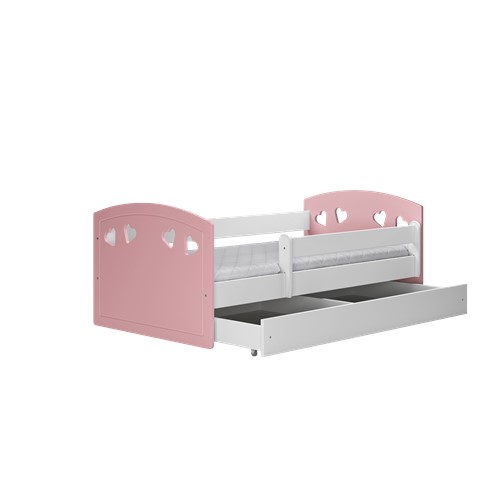 Łóżko Julia 140x80 zagłówki pink