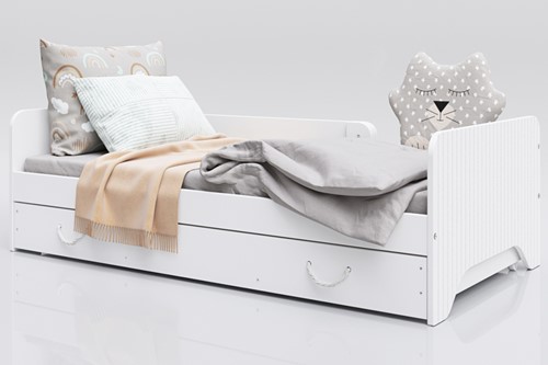 Piętrus łóżko ROOKIE 160X80 z materacem kokos-pian