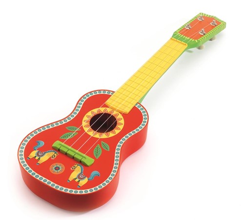 Djeco gitara drewniana Ukulele 