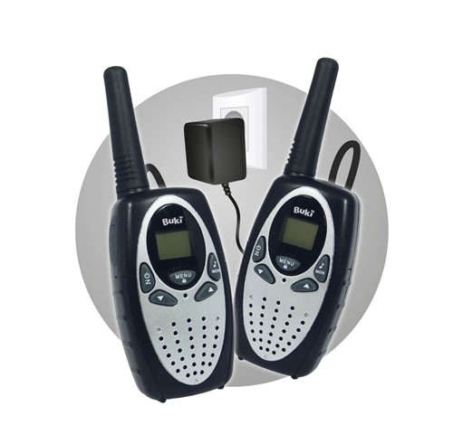 Buki WALKIE-TALKIE z akumulatorem - zasięg 4 km