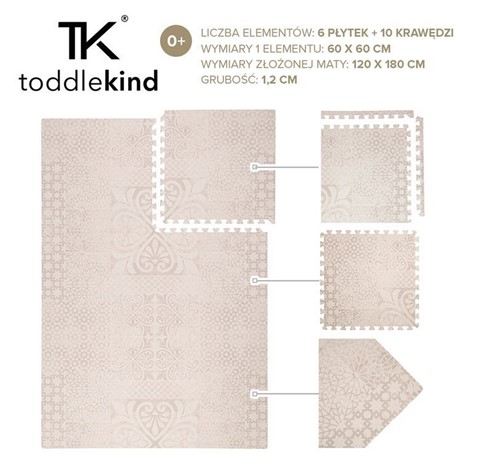 TODDLEKIND Mata piankowa Persian Sand Beige