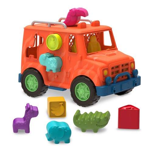 B. Toys Ciężarówka SAFARI z klockami SORTER