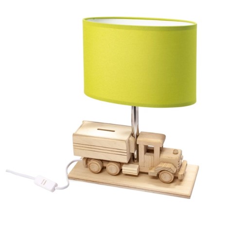 Hellux Lampka Ciężarówka Skarbonka zielona