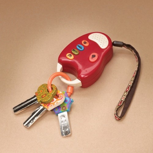 B. Toys Zestaw kluczy z pilotem – wersja czerwona