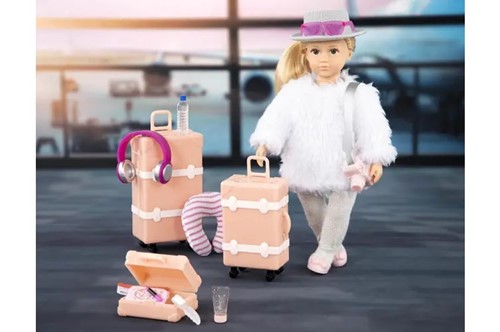 Lori lalka LEIGHTON z walizkami