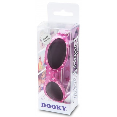 Dooky Banz Okularki przeciwsłoneczne Pink Stars