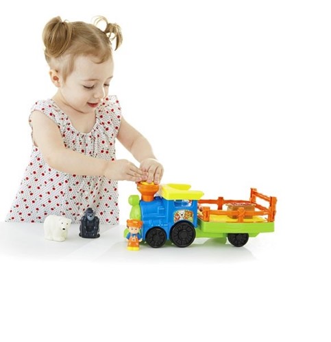 Fisher Price Little People Pociąg ze Zwierzakami