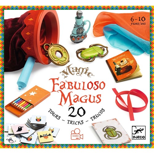 Zestaw 20 magicznych sztuczek Fabuloso od Djeco