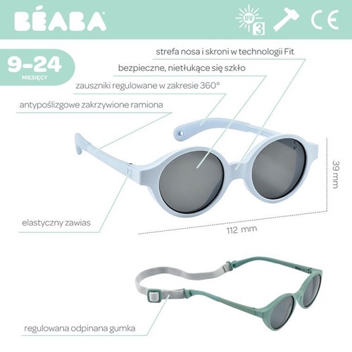 Beaba Okulary przeciwsłoneczne dla dzieci 9-24 blu