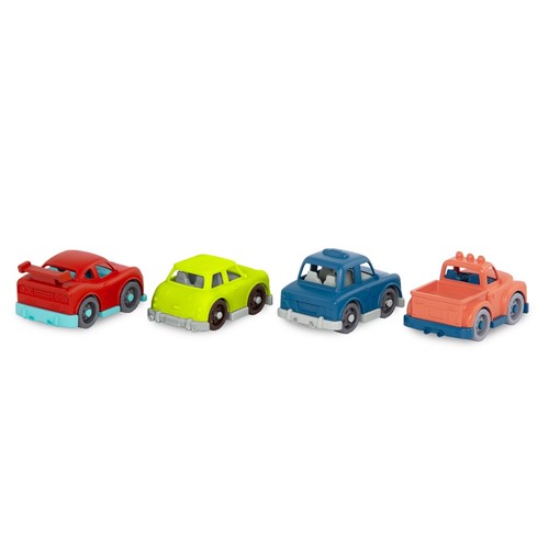 B. Toys Zestaw 4 małych autek