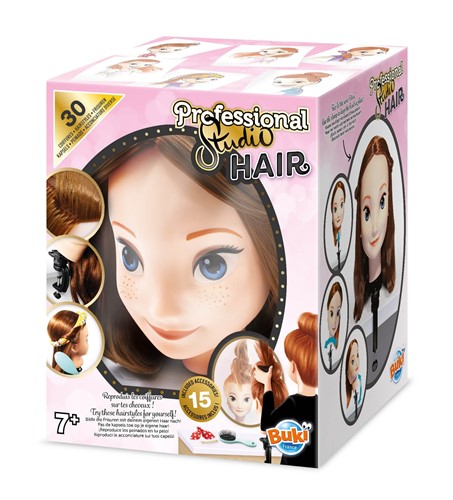 Professional Studio Salon Fryzjerski - głowa lalki do czesania od Buki