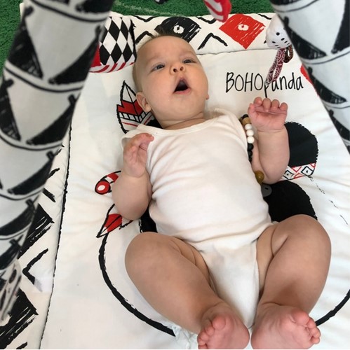 Babysenses mata edukacyjna tipi - Boho Panda