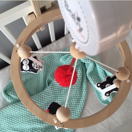 Babysenses karuzela kontrastowa - First Animals